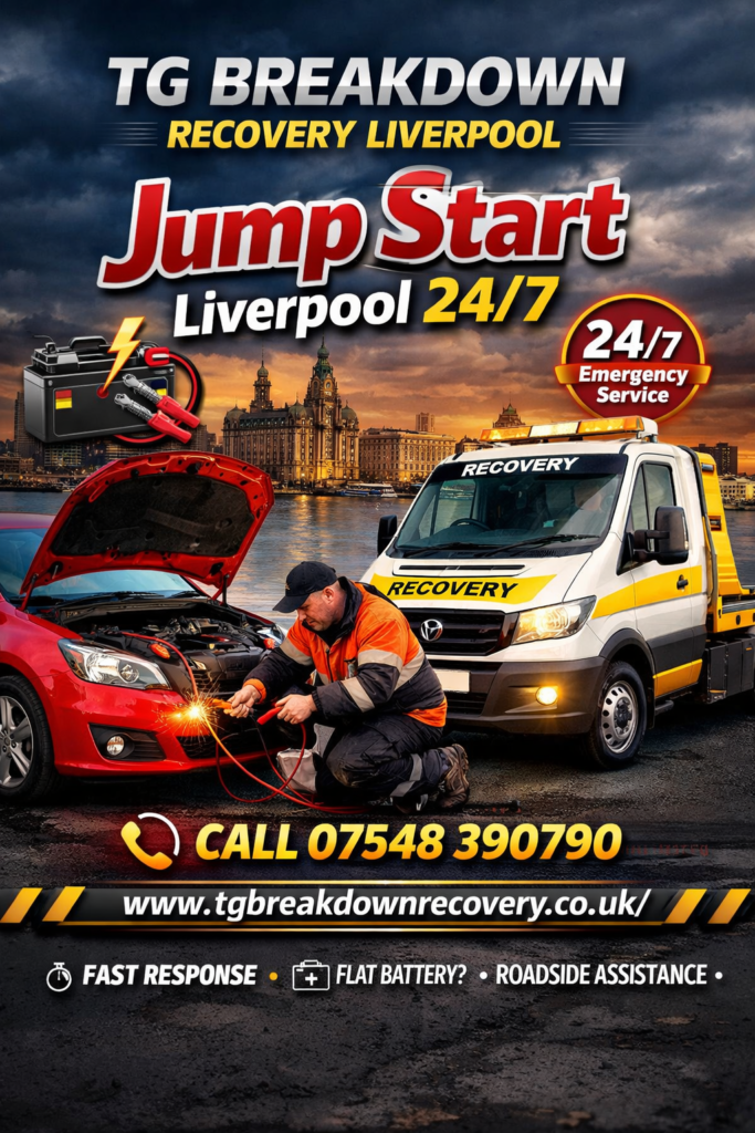 Jump Start Liverpool 24/7 , Liverpool offers fast and reliable jump start
